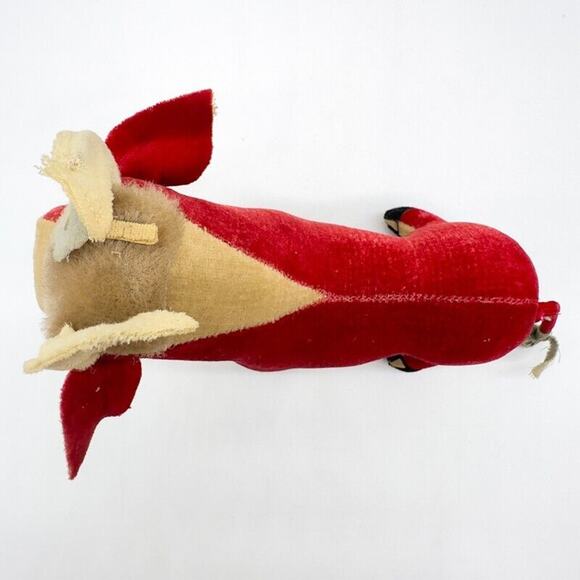 Dream Pets Red Bull/Cow/Ox 1960s R. Dakin & Co. Scarce Plush Stuffed Animal - Picture 11 of 13